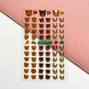 Ayıcıklı Kabartmalı Etiket resmi