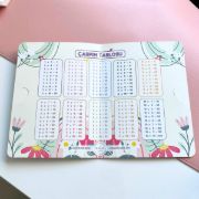 Çiçekli İsme Özel Karne Seti resmi