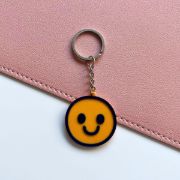 Gülen yüzlü İsme Özel Kartlı Anahtarlık resmi